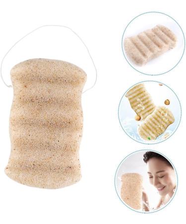 Angoily Konjac Exfoliating Facial Cleansing Sponge - Natural Bath & Scrub Tool for Radiant Skin - Buy Online on SooperMarket.com