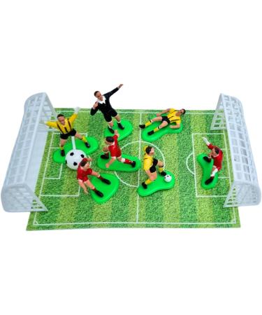 Dekora Football Cake Toppers Birthday Cake Decoration Football and Sport Themed Cake 7 Figures 2 Goals and 1 Ball - Buy Online on SooperMarket.com