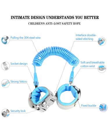 2m Anti-Loss Seat Belt for Kids | Soft Elastic Wrist Safety Belt | Child Walking Harness - Buy Online on SooperMarket.com
