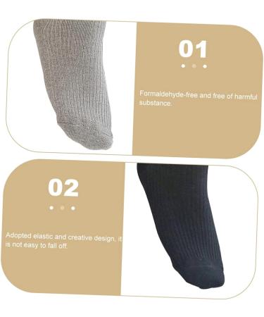 5 Pairs Healvian Diabetic Care Non Skid Loose Socks | Men's Slipper Socks | Women's Stocking | Maternity Nursing Socks - Buy Online on SooperMarket.com