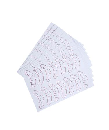 140Pcs Eyelash Sticker Patch Extension Cils Isolation Paper Extensions Utensil Lash Mapping Stickers Wrinkle Pads Patches - Buy Online on SooperMarket.com