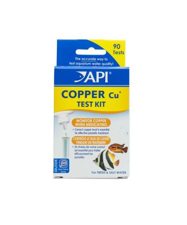 API COPPER TEST KIT 90-Test Aquarium Water Test Kit