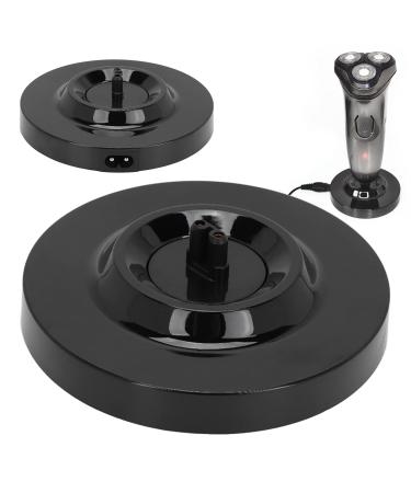 Universal Electric Shaver Charging Stand - Round Shape Replacement Base - Black - Buy Online on SooperMarket.com