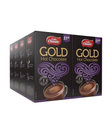 Cafe Classic Instant Hot Chocolate 64 sachets (Case of 8 x 8 sachets)