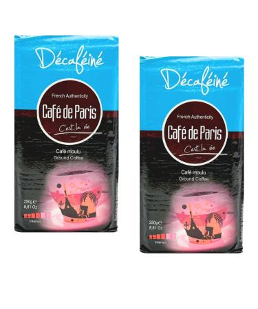 Decaffeinated Ground Coffee 250g x 2