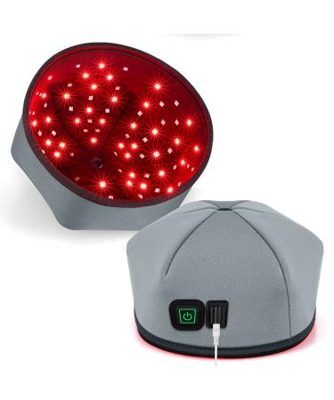 Red Light Therapy Devices, Head Cap with Red Light 660nm and Infrared Light 850nm Wavelength,Led Hats Care Scalp for Men Women,Relax Scalp basic-no pulse mode