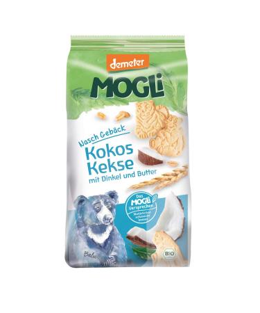 MOGLi Organic Demeter Coconut Spelt Biscuits 7-pack (7x 125 g)