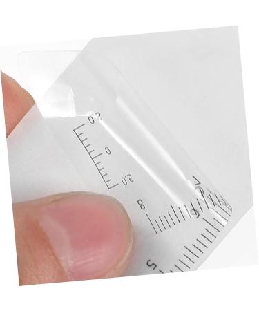 Mikinona Brow Ruler Sticker 1 Roll Stickers Eyebrow Mapping Tool Brow Mapping Pen Labeling Eyebrow Trimming - Buy Online on SooperMarket.com