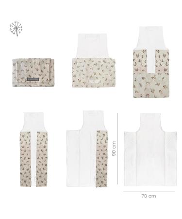 Buy Mimuselina Portable Diaper Wrap Pad - Dirt & Repellent Changing Pad Foldable & Ideal for Travel - Buy Online on SooperMarket.com