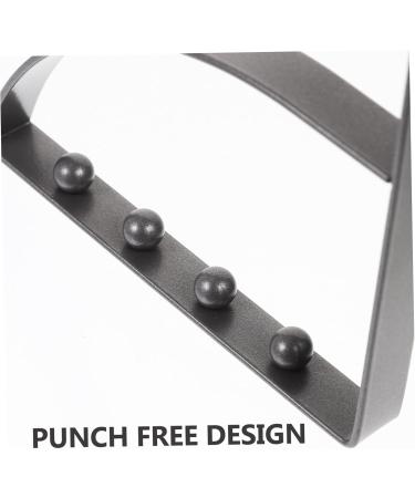 CHILDWEET Over Door Hanger 2pcs Storage Hook Behind The Door Ganchos para Colgar Over Door Valet Hook Punch Hook - Buy Online on SooperMarket.com
