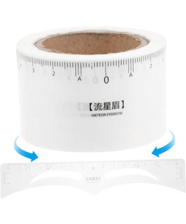 Beavorty Brow Ruler Sticker 1 Roll Stickers Eyebrow Line Sticker Eye Brow Positioning Eyebrow Ruler Drawing Pen Conjoined - Buy Online on SooperMarket.com