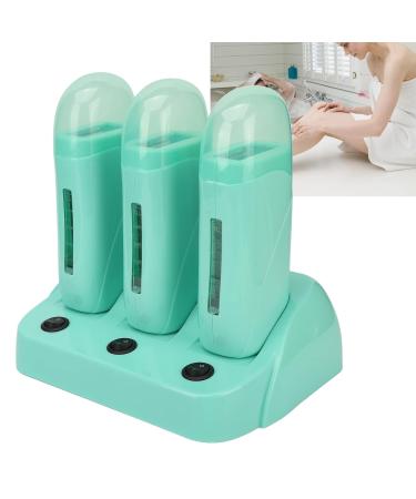 3-Piece Roll-On Duck Wax Warmer for Men & Women | Electric Hair Removal with Independent Switches (EU Plug 220V) - Safe for Armpit & Legs - Buy Online on SooperMarket.com
