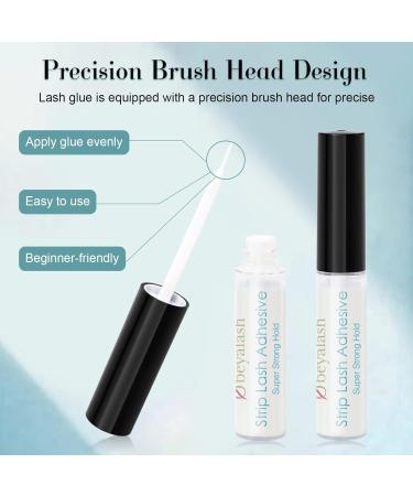 Obeyalash Clear Eyelash Glue 5ml - Strong False Lash Adhesive - Buy Online on SooperMarket.com