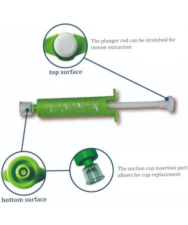 Ckuakiwu Bug Bite Itch Relief Suction Tool - Bite Extractor with Suction Cup, Poison Remover - Camping Essentials - Buy Online on SooperMarket.com