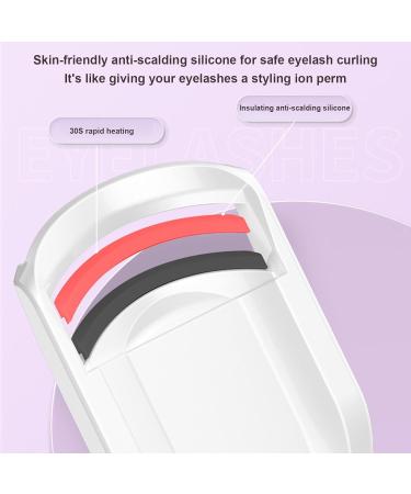 Lnhgh Heated Eyelash Curler | Rechargeable Lash Styler Lash for Eyelash Styling | Long-Lasting Lash Styling Heater for Daily Commutes Working Dates Without Fan - Buy Online on SooperMarket.com
