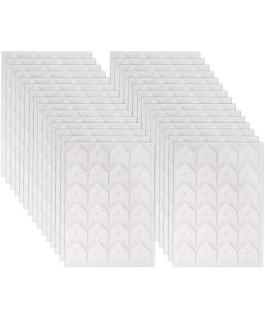 Nicunom 720 Pieces Self-Adhesive Photo Corners Acid Free Photo Mounting Corners for DIY Scrapbook Memory Books  Picture Album  White