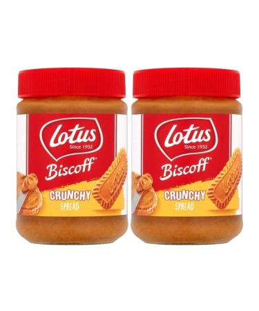 Biscoff Biscuit Spread Crunchy 2 Jar Bundle