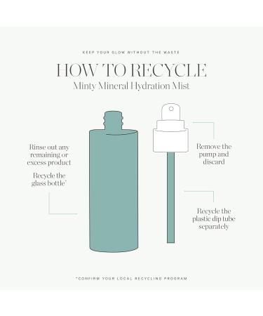 KORA Organics Minty Mineral Hydration Mist - Refreshing Aloe Vera Spray Certified Organic & Cruelty Free 3.38 fl oz - Buy Online on SooperMarket.com