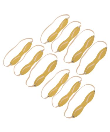 Healeved 50 pcs practice eyebrow skin headband silicone proof practice skin