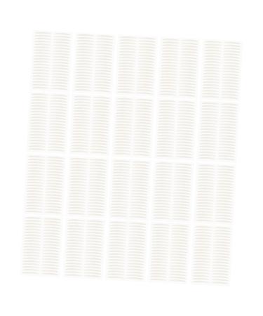minkissy 20 Sheets Double Eyelid Sticker 2 Sided Tape Double Sided Boobtape Double Sides Tape Invisible Tape Invisible Eye Stickers Makeup Tool Makeup Stickers Breathable Eye Patch