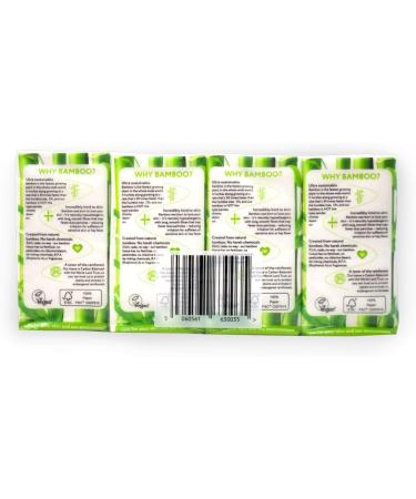 Cheeky Panda Bamboo Handkerchiefs - 96 Eco-Friendly Hypoallergenic & Super Soft Pack - Buy Online on SooperMarket.com