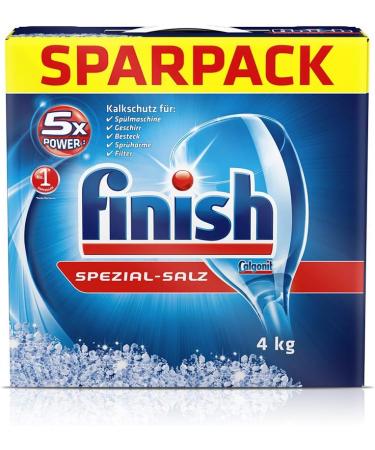 Calgonit Finish Special Dishwasher Salt 4 kg - Effective Cleaning Solution (Pack of 1) - Buy Online on SooperMarket.com