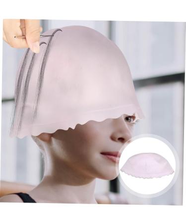 Gogogmee Silicone Highlighter Cap Hair Highlighting Hat Hair Crochet Hook Hair Dye Hats Crochet Hook for Hair Dyeing Color Cap Salon Hair Highlight Hat Crochet Hats Dye Caps - Buy Online on SooperMarket.com