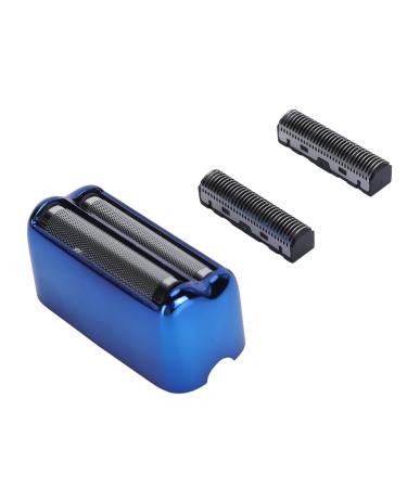 Replacement foil for electric trimmer fine cutting electric trimmer head foil stainless steel glides smoothly for a perfect fit (BLUE)