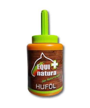 EQUINATURA hoof oil with brush in 450ml pot