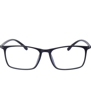Blue Light Blocking Glasses for Computer - Anti Glare Fatigue Blocking Headaches Eye Strain - TR90 Frame Matt Black - Buy Online on SooperMarket.com
