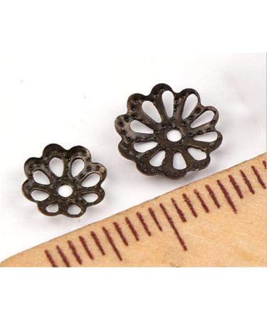 500pcs Silver 6mm Flower Bead Caps for Jewelry Making - Beautiful Bead Caps - Buy Online on SooperMarket.com