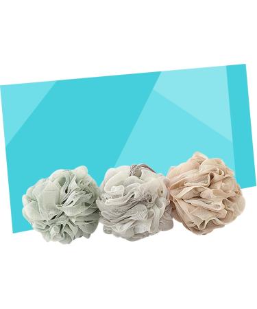 NOLITOY 6 Pcs Natural Loofah Dish Sponge Set | Eco-Friendly Bath & Shower Scrubber | Perfect for Women | Soft Mesh Pouf Cleaning Balls - Buy Online on SooperMarket.com