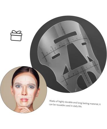 Healeved 1pc Measure Tool Eyebrow Template Shaping Tool Eyebrow Stencil Positioning The Brush Make up - Buy Online on SooperMarket.com