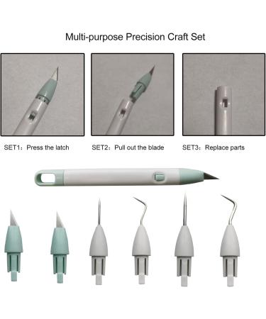 Corey-z Craft Vinyl Weeding Tools Set Precision Carving Hobby Knife Pen Coming With Additional Blades and Weeder Removal Tool for Cricut Basic Weeding Tools for Art  Scrapbooking  Cutter and DIY - Buy Online on SooperMarket.com