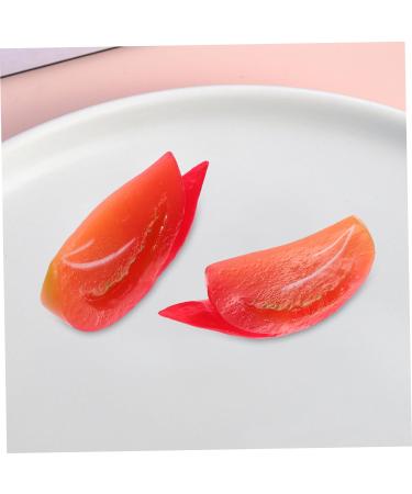 Alipis 9 Pcs Imitation Tomato Fake Tomato for Home Realistic Vegetable Decor Small Vegetable Ornament Red Tomato Figurine Lifelike Vegetable Tomato Artificial Lotus Root Slices Pvc Watermelon Redx3pcs 6.5x3.5cmx3pcs - Buy Online on SooperMarket.com