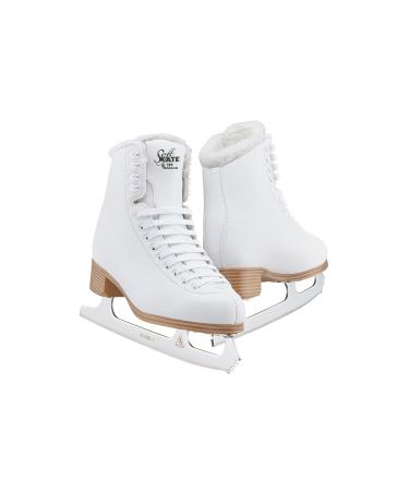 Jackson Classic SoftSkate 380 Womens/Girls Ice Figure Skates Fleece Lining Girls Size-3.0