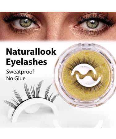 BOKIOESDE Cross Simulated Eyelashes Adapting False And False Easily Removed Multiple Styles Natural Double Repeatedly Non Two pair W12 - Buy Online on SooperMarket.com