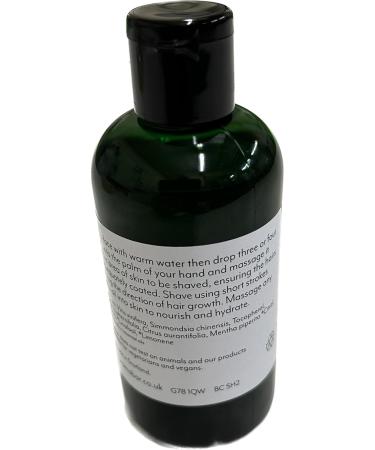 Aromabar Natural Shaving Oil with Tea Tree Peppermint & Lime 125ml - Buy Online on SooperMarket.com