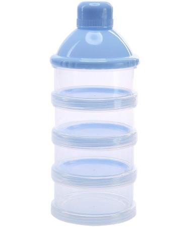 Felly Portable 4-Layer Formula Dispenser & Snack Storage Box - Blue | Ideal for Travel & Outdoor Activities - Buy Online on SooperMarket.com