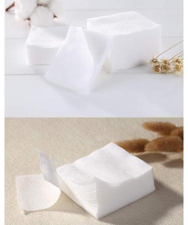 Mirea (1000PCS) White Breathable Non-woven Disposable Fabric Slim Thin Makeup Facial Soft Cotton Pads Face Deep Cleaning Paper Wiper for Make up Cosmetic Nail Polish Removing Skin Care Beauty Tools - Buy Online on SooperMarket.com