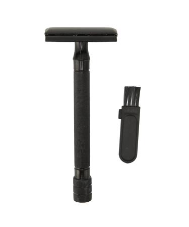 Ankroyu wet razor men's bar razor double-cutting wet razor adjustable razor non-slip safety razor classic razor metal safety razier