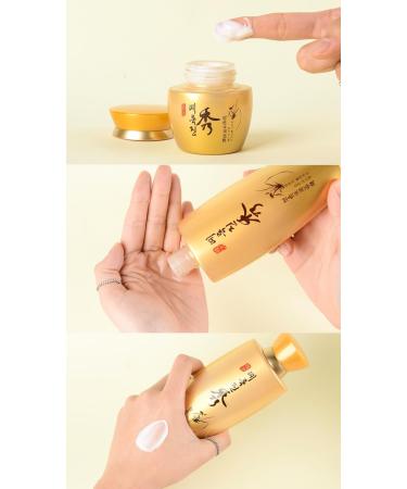 YeRokJinSu Hanbang Set - Hydrating Toner Emulsion & Cream International Shipping Available - Buy Online on SooperMarket.com