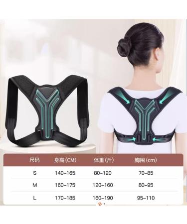 DFHBFG The Pine Column Side Bend Straight Back Artifact Hunchback Orthodevice with Invisible Correction Posture(Size:Medium) Medium D - Buy Online on SooperMarket.com