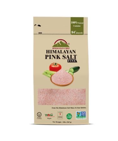 Himalayan Chef Fine Himalayan Pink Salt Bag, 2 LBS, Incredible Taste