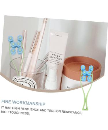 minkissy Facial Roller V Face Body Roller Multi Purpose Tool Chin Roller Facial Tool Face Exerciser Face Contour Beauty Tools Men and Compact Assorted Color 2 21X7cm - Buy Online on SooperMarket.com