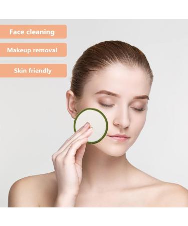 Reusable Makeup Remover Pads - Eco-Friendly Facial Wipes for Eye & Face Makeup - 1 Set Makeup Removal Cloths - Buy Online on SooperMarket.com