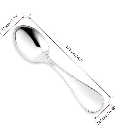 Sterling Silver Baby Spoon & Fork Set - Engraveable Keepsake Gift - Buy Online on SooperMarket.com