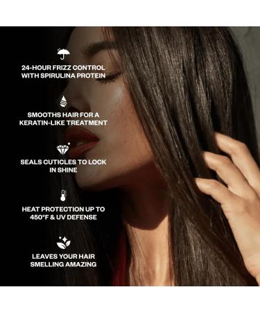 IGK GOOD BEHAVIOR Set | 4-in-1 Prep Spray + Spirulina Protein Smoothing Spray | Frizz Control + Heat Protectant | Vegan + Cruelty Free Good Behaviour 5.6 Fl Oz + 7 Fl Oz (Pack of 2) - Buy Online on SooperMarket.com
