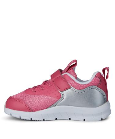 Reebok Baby Girl's Rush Runner 4.0 Td Sneakers 7 UK Child Astro Pink Silver Met Ftwr White
