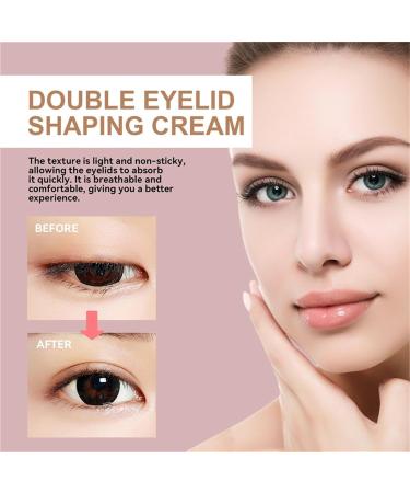 Double Eyelid Styling Cream Double Eyelids Modeling Cream Waterproof Double-fold Eyelids Cream Long Lasting Invisible Double Eyelid Shaping Styling Cream (1PC) - Buy Online on SooperMarket.com